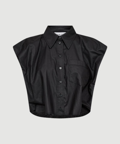 Haute L’Amitié - Dinnie NS Coated Shirt – Black