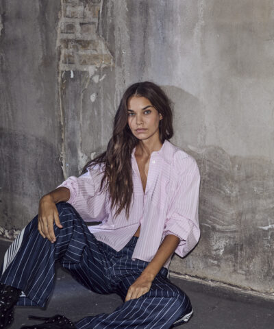 Alternative view of Haute L’Amitié - Sophie Stripe Shirt – Lyserød
