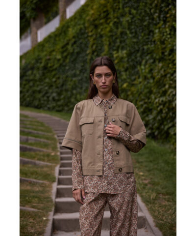 Alternative view of Heartmade - 294HMBekin Jacket – Truffel Taupe