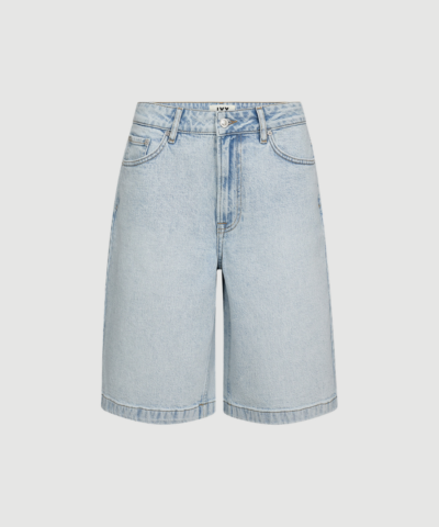 IVY ‑ Janice Slung Shorts – Wash Lugo Denim