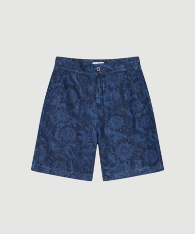 Mads Nørgaard - Lazor Denim Sui Short – Sunflower AOP