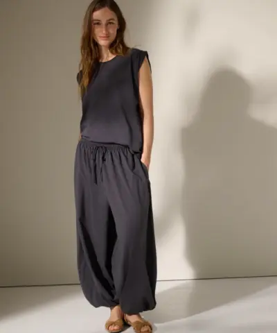 Alternative view of Moshi Moshi Mind - Breathe Pants - Grå