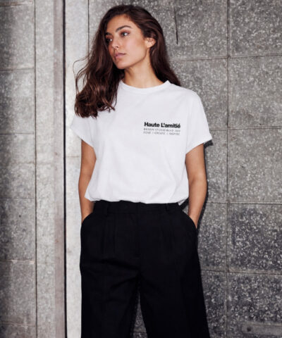 Alternative view of Haute L'amitie - Noma NS Balloon Tee – White