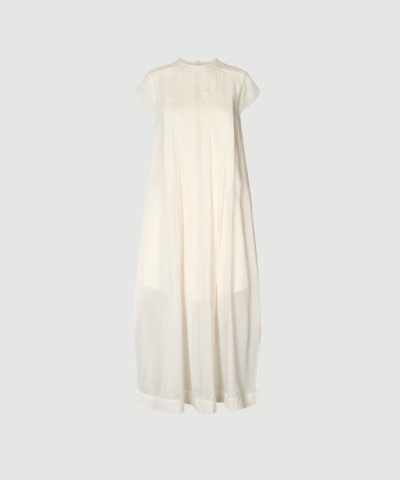 Rabens Saloner - Taya Multi Layer Long Dress – Bone