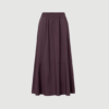 PETULA GMTD Poplin Midi Skirt fra Rue de Tokyo er en feminin midi nederdel i 100 % økologisk bomuld. Nederdelen har A‑form, elastisk talje og let poplin‑kvalitet, hvilket gør den perfekt til både hverdag og mere elegante looks.
