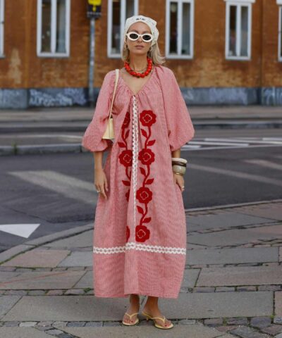 Alternative view of Sissel Edelbo - Abelone Dress - Rød