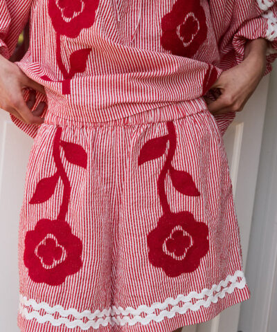 Alternative view of Sissel Edelbo - Abelone Shorts - Rød