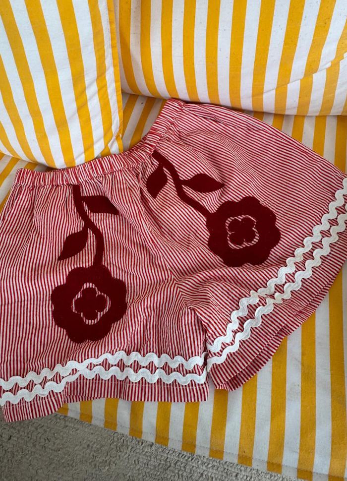 Sissel Edelbo - Abelone Shorts - Rød - Billede 3
