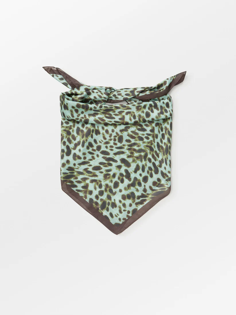 Beck Söndergaard - Leola Taby Sia Scarf - Aqua Gray - Billede 4