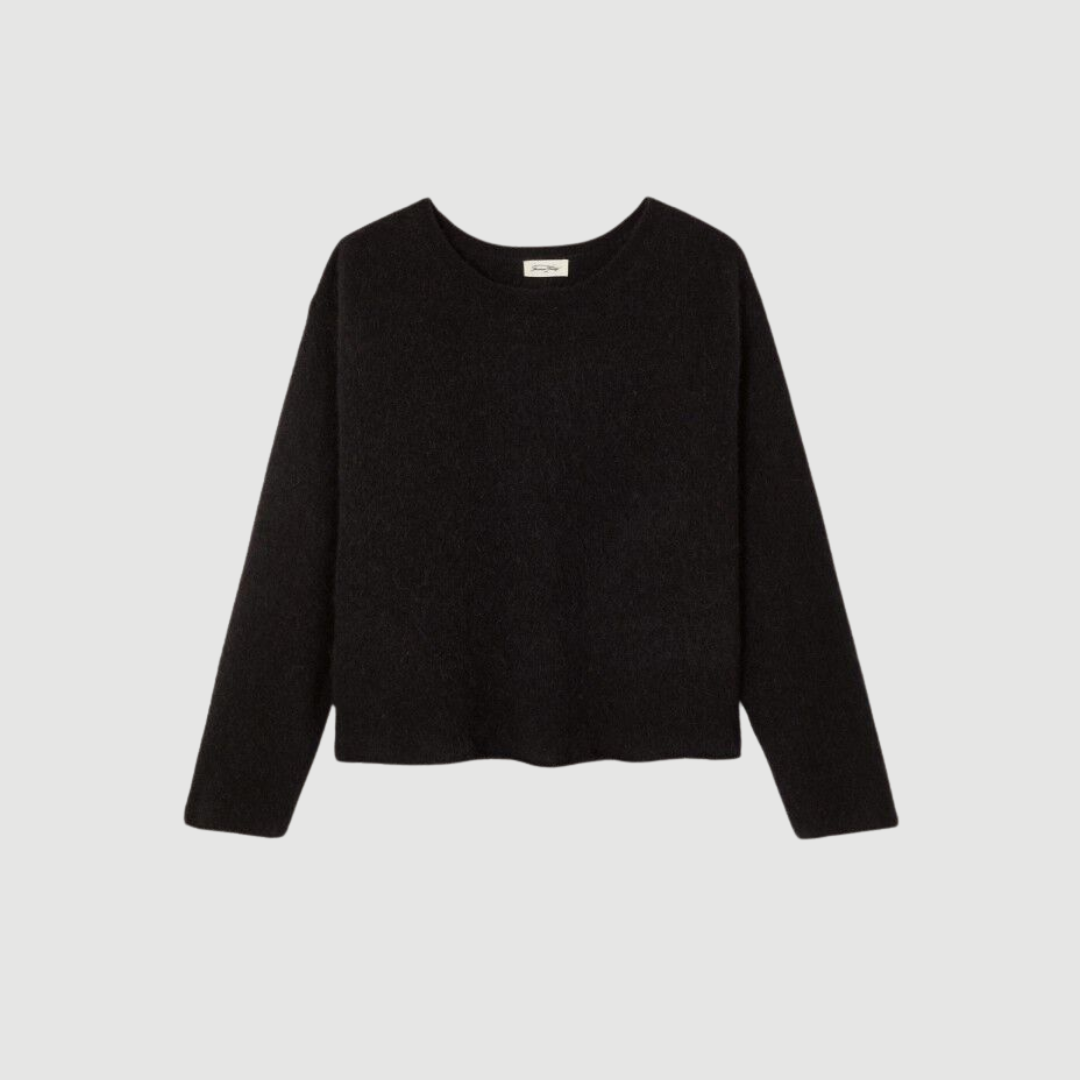 American Vintag - Vitow Cardigan – Noir (Black)