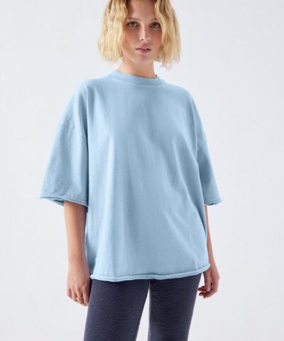 Alternative view of American Vintage - Afoma T‑shirt – Blue Vintage Splash