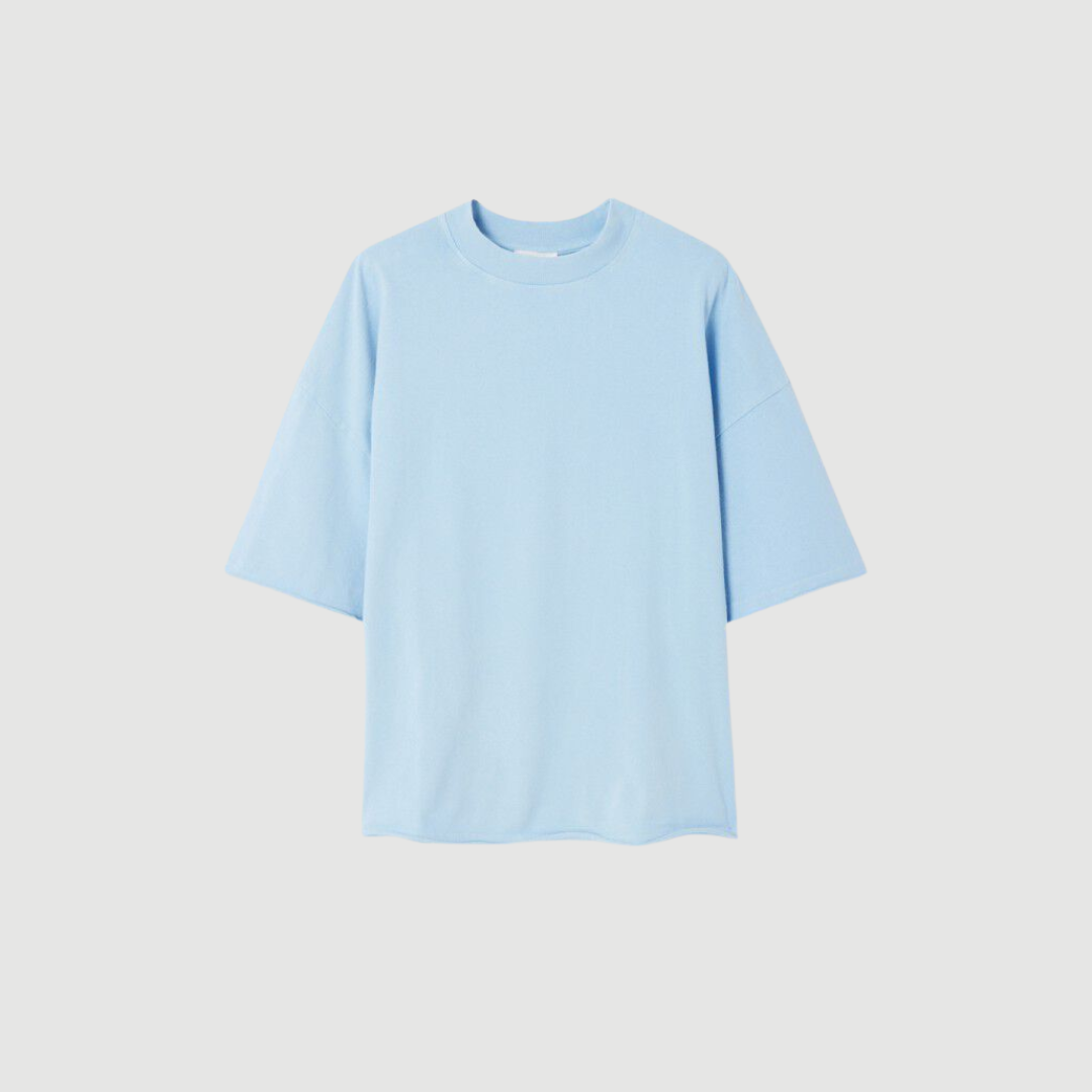 American Vintage Sonoma T‑shirt i Lavender er en blød bomulds T‑shirt med afslappet pasform og let struktur. En stilren og komfortabel basis til hverdagsbrug.