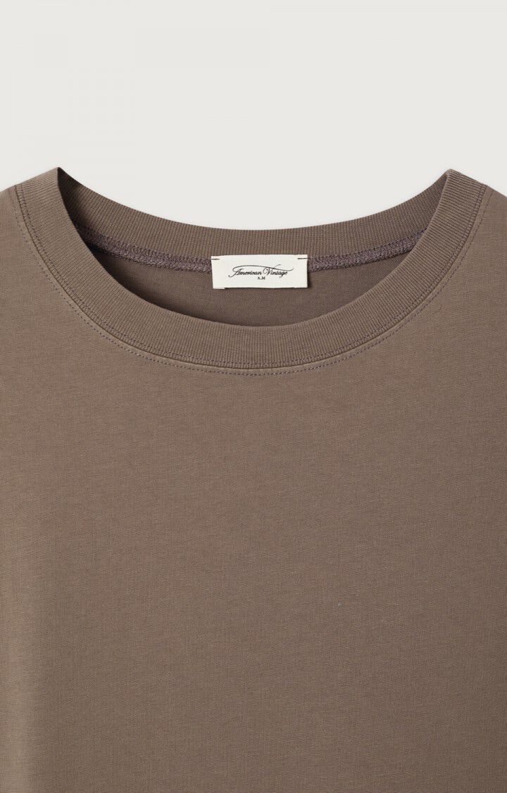 American Vintage - Fizvalley T‑shirt – Vintage Ash - Billede 3