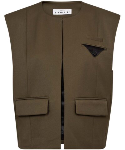 Alternative view of Haute L’Amitié - Premiere Box Waistcoat – Army