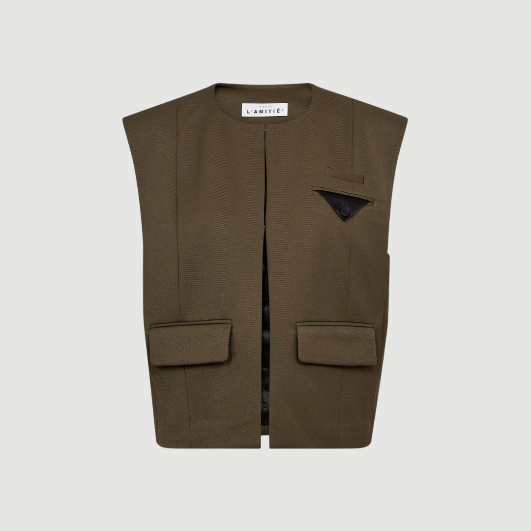Haute L’Amitié - Premiere Box Waistcoat – Army