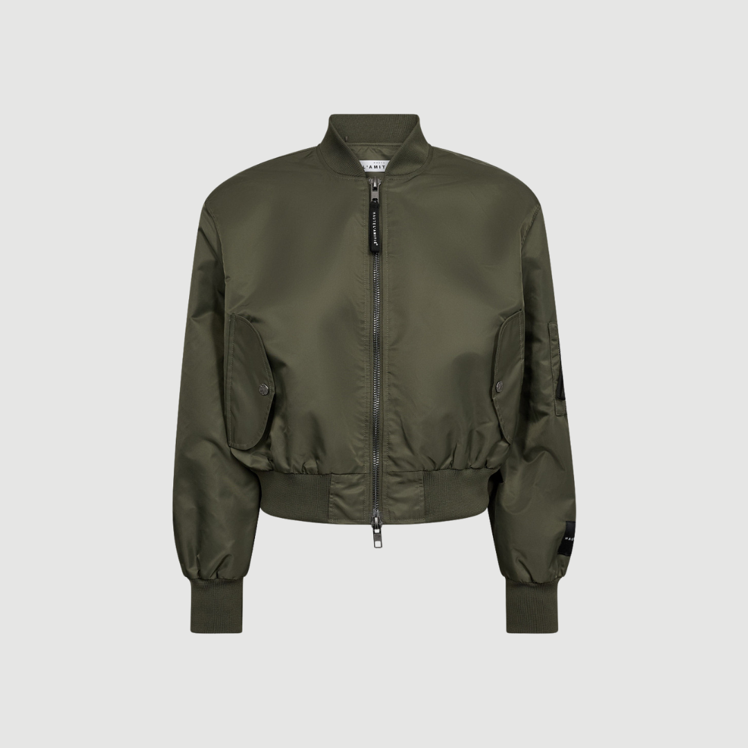Haute L`amitié - Sally Crop Bomber – Army