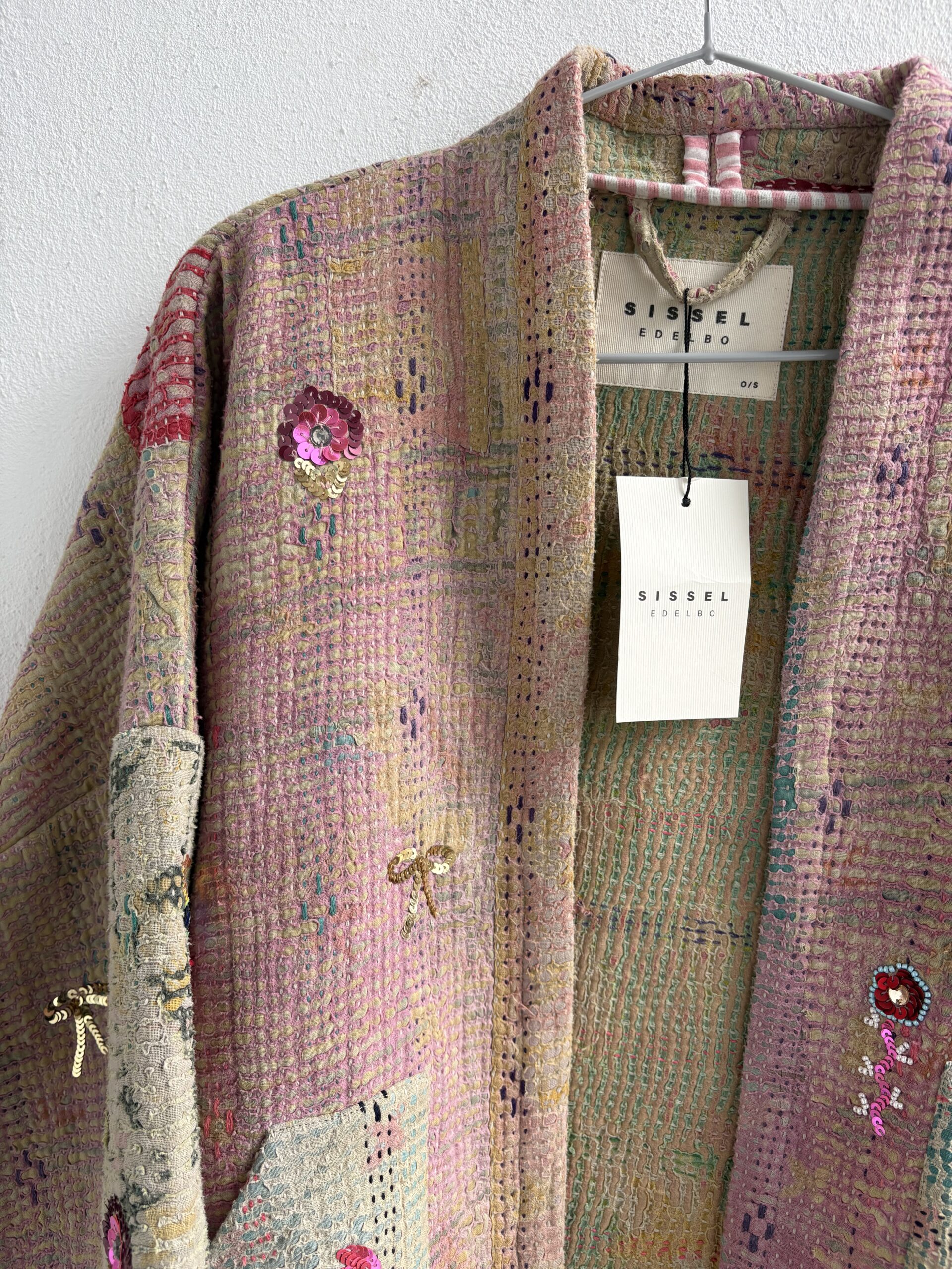 Sissel Edelbo - Tyler Sequins Jacket – Vintage Kantha Flower Garden No. 57 - Billede 4