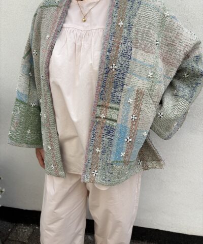 Alternative view of Sissel Edelbo - Tyler Sequins Jacket – Vintage Kantha Pearl No. 43