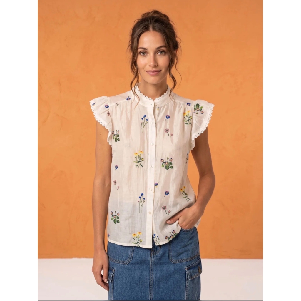 Lecoco - Elsa Top – White - Billede 2