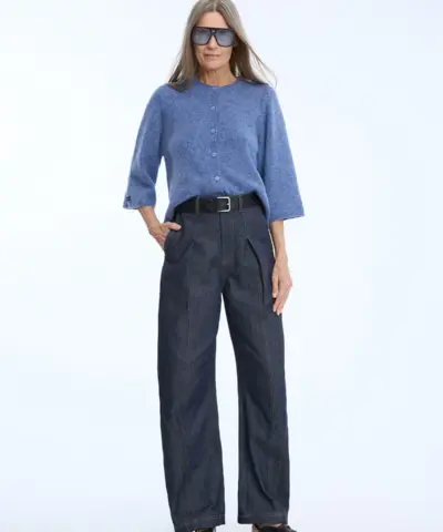 Alternative view of Munthe - Nabilla Knit – Blue