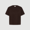 AnnePW T‑Shirt fra Part Two i Mole / Brown er en klassisk T‑shirt i økologisk bomuld med loose fit og minimalistisk design. En komfortabel og stilren basis til hverdagen.