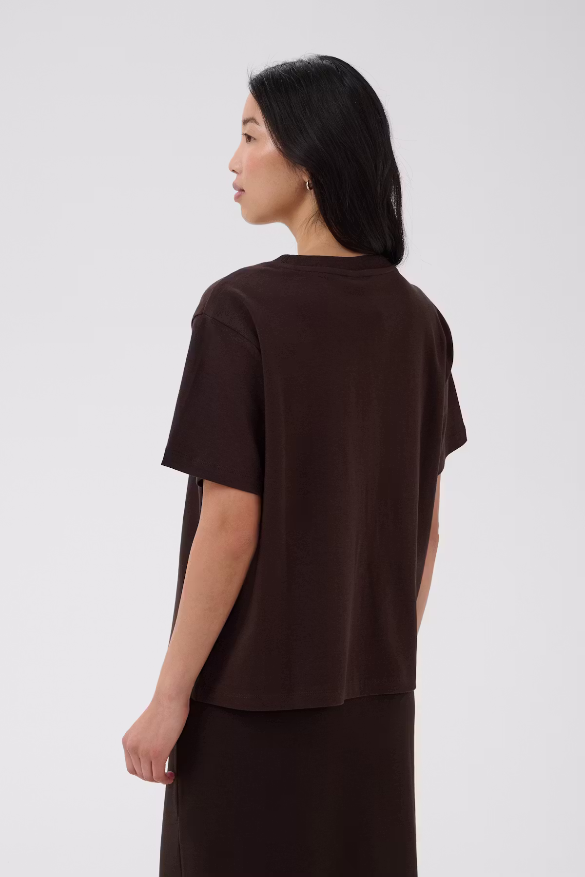 Part Two - AnnePW T‑Shirt – Mole / Brown - Billede 4