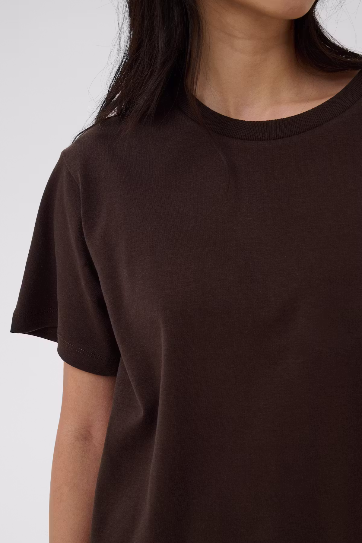 Part Two - AnnePW T‑Shirt – Mole / Brown - Billede 3