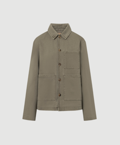 Rue de Tokyo - Cameron Faded Twill Jacket – Sage Green