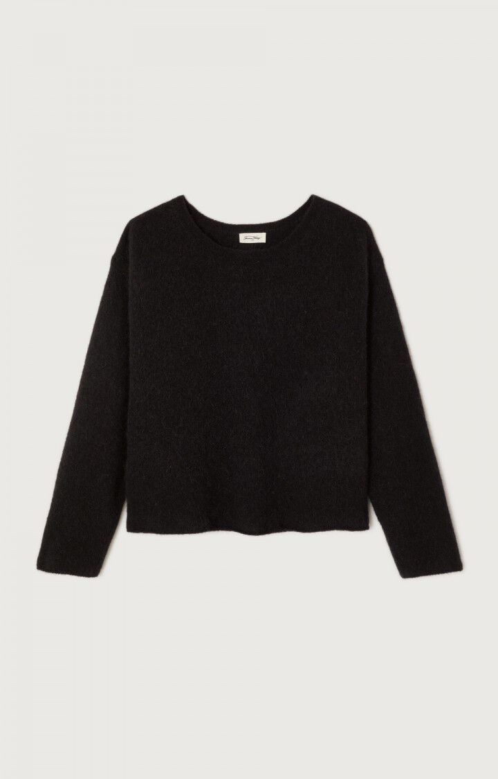 American Vintag - Vitow Cardigan – Noir (Black) - Billede 2
