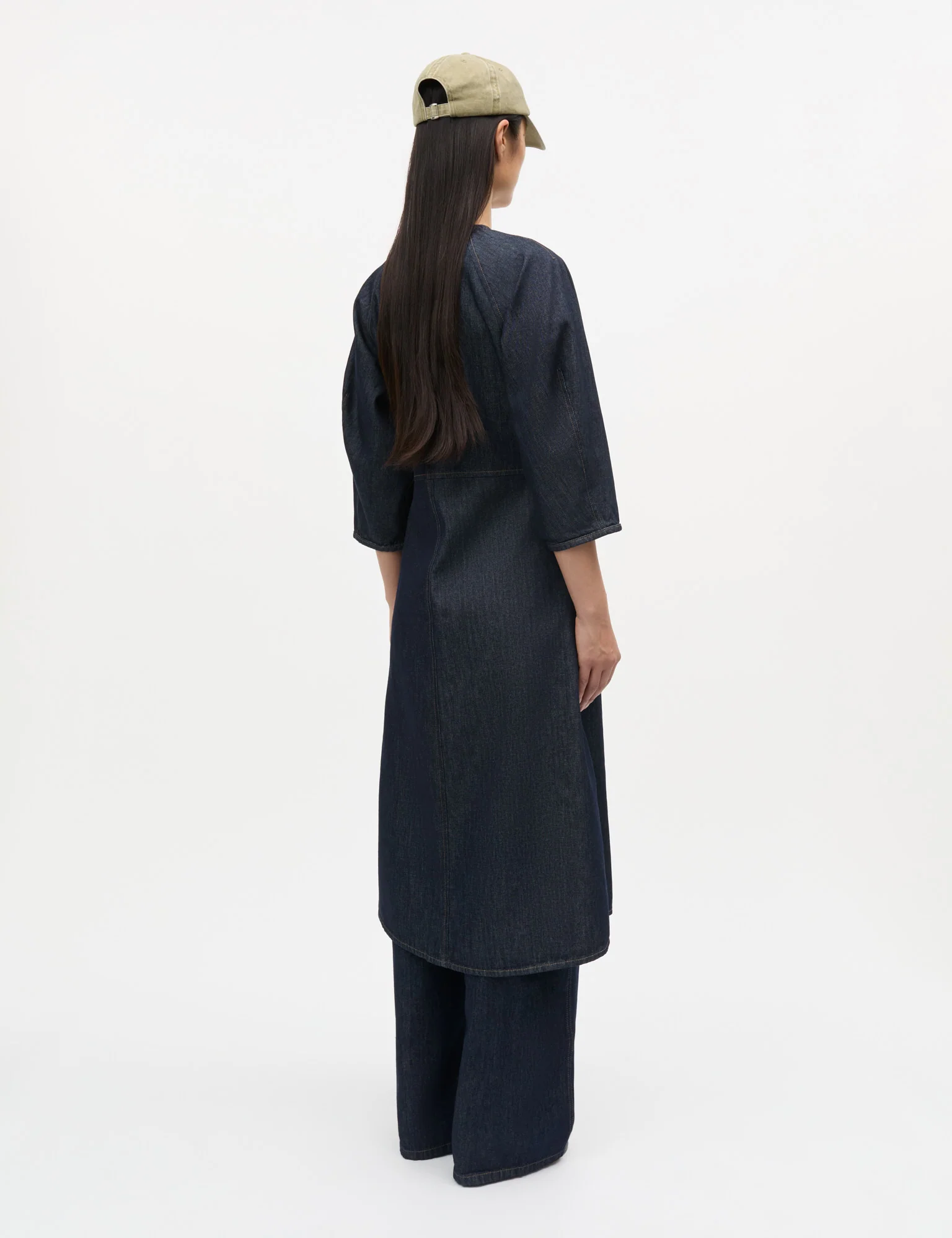 Mads Nørgaard - Cosy Denim Gudrun Dress - Rinse - Billede 3