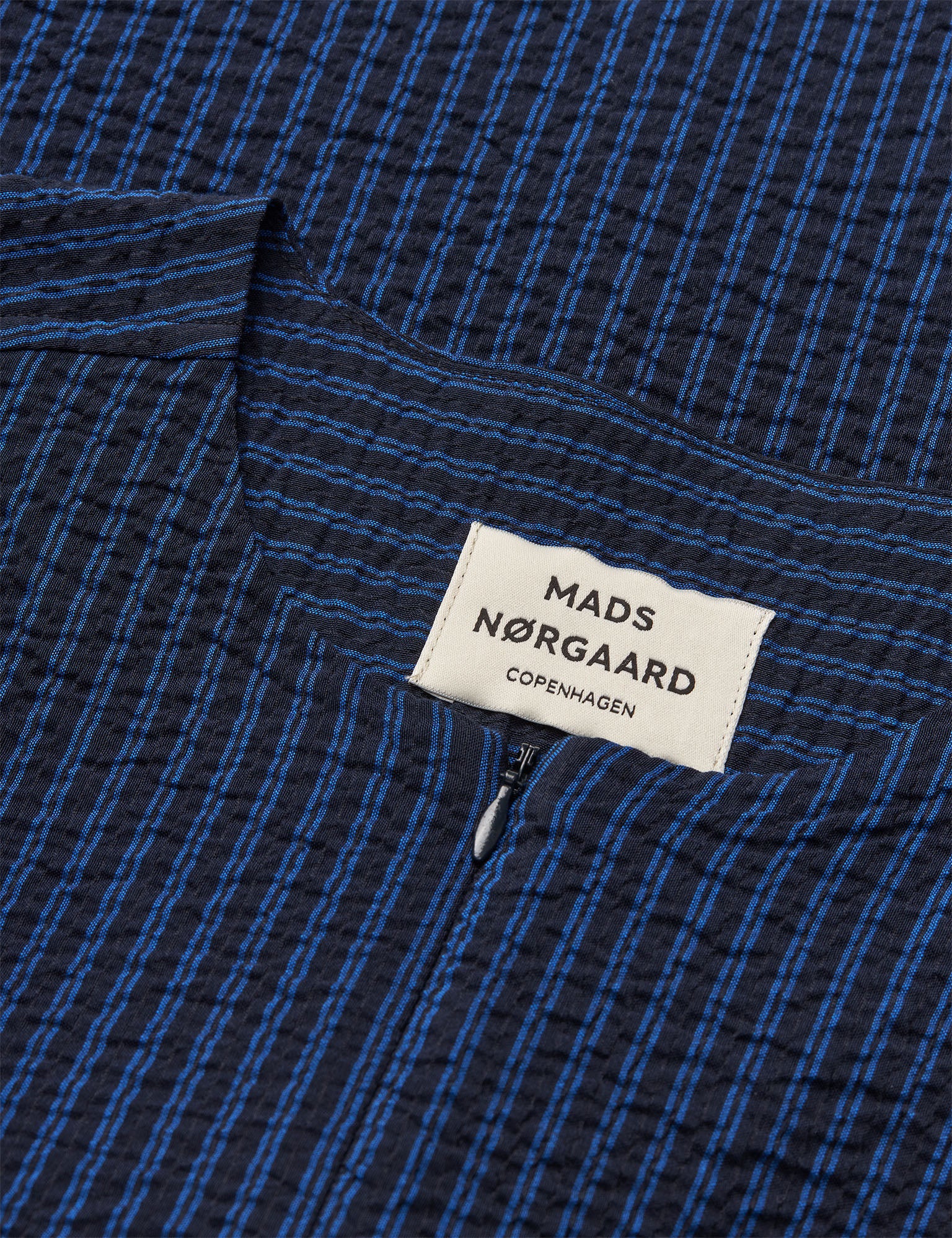 Mads Nørgaard – Soft Crease Julie Shirt - Sky Captain - Billede 2