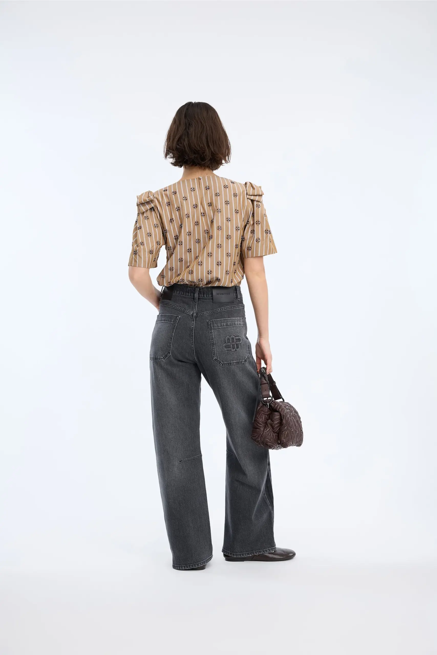 Munthe - Vapouri Bluse - Nature - Billede 4