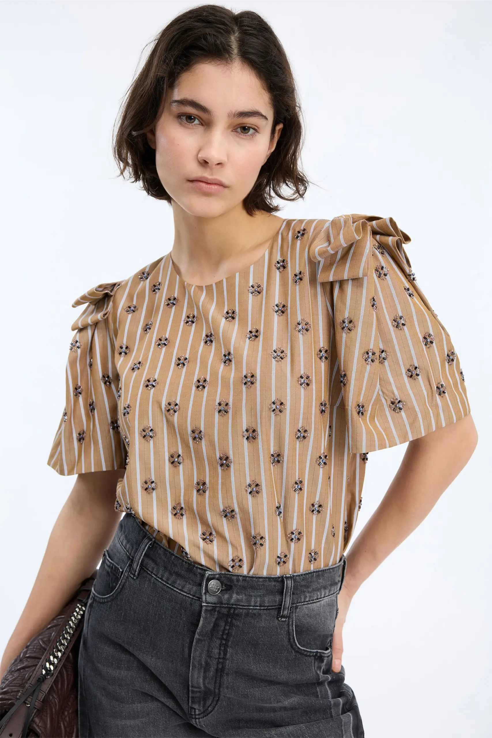 Munthe - Vapouri Bluse - Nature - Billede 2