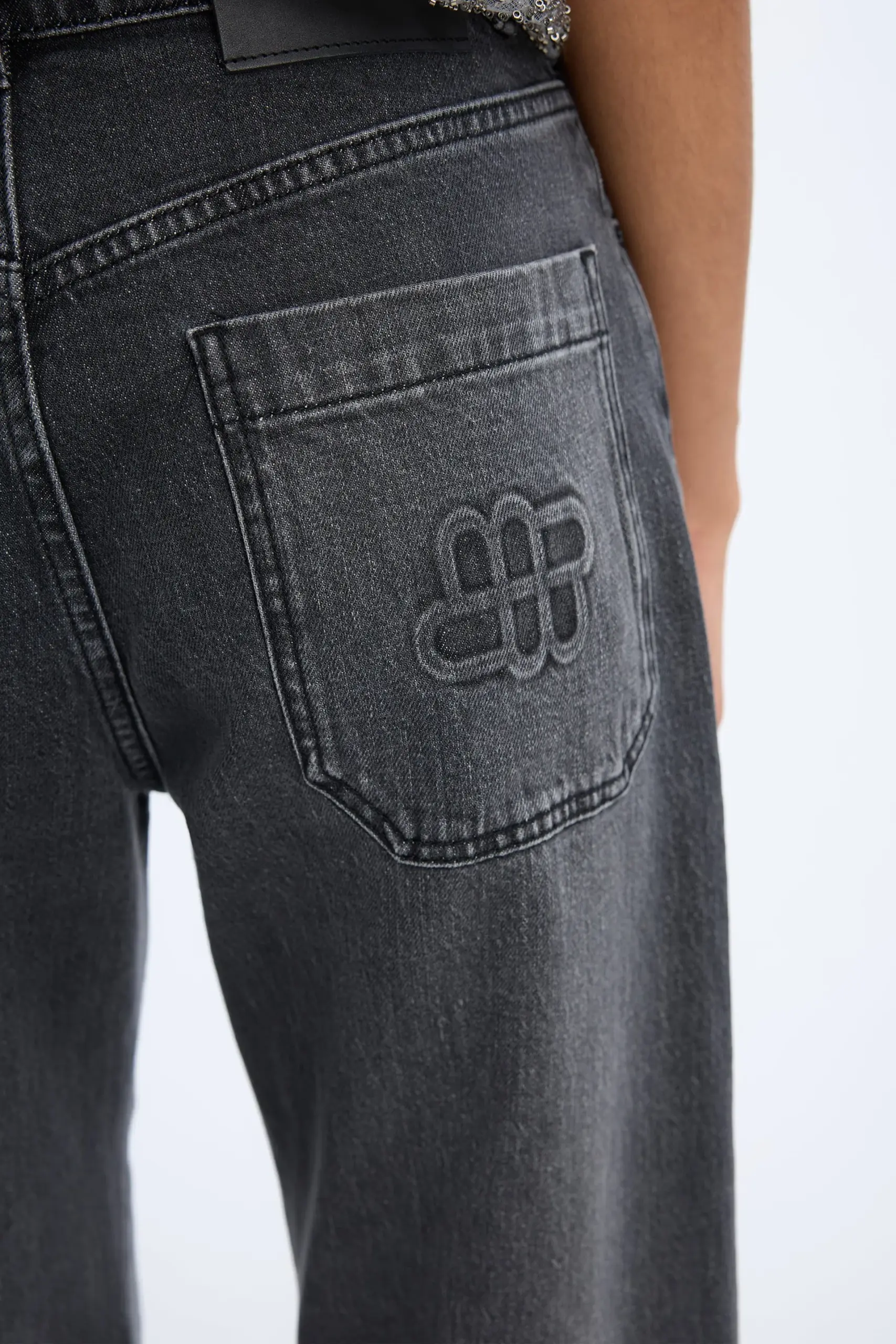 Munthe - Bohdi Denim Jeans - Black - Billede 5