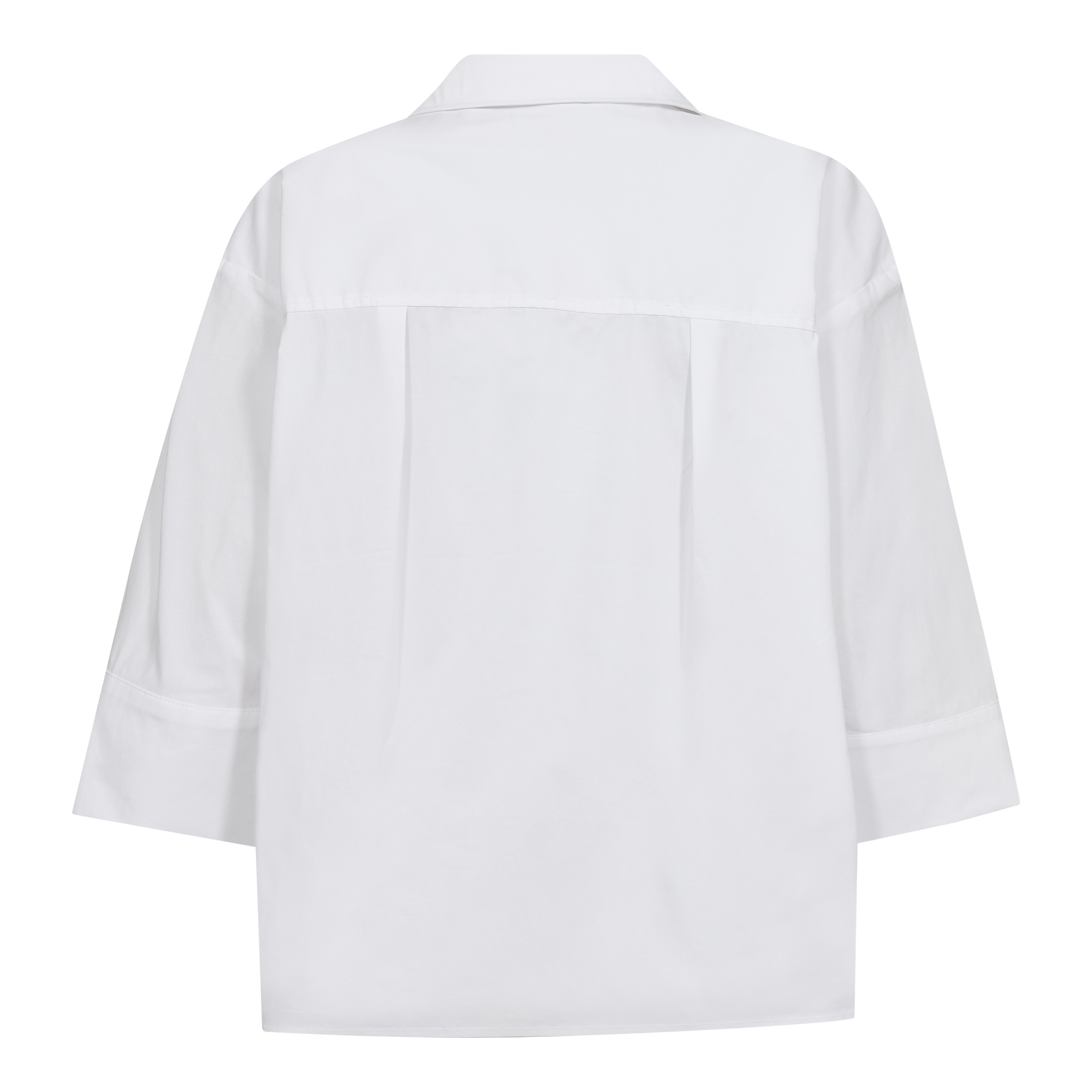 Co'couture - Poppy V-Blouse - White - Billede 2