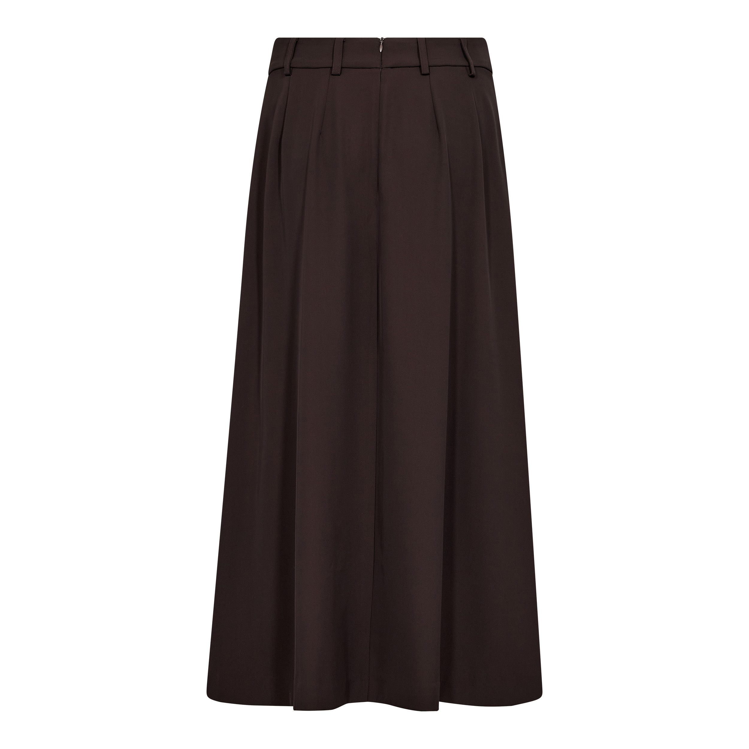 Co'couture - Alini Anya Pleat Skirt - Dark Brown - Billede 6