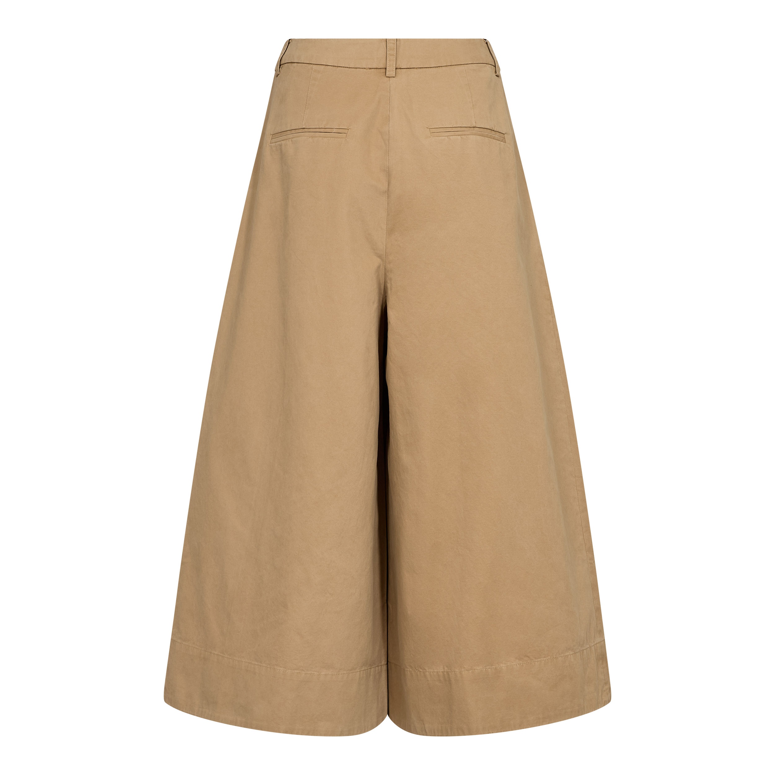 Co'couture - Evelyn Culotte Pant - Sand - Billede 3