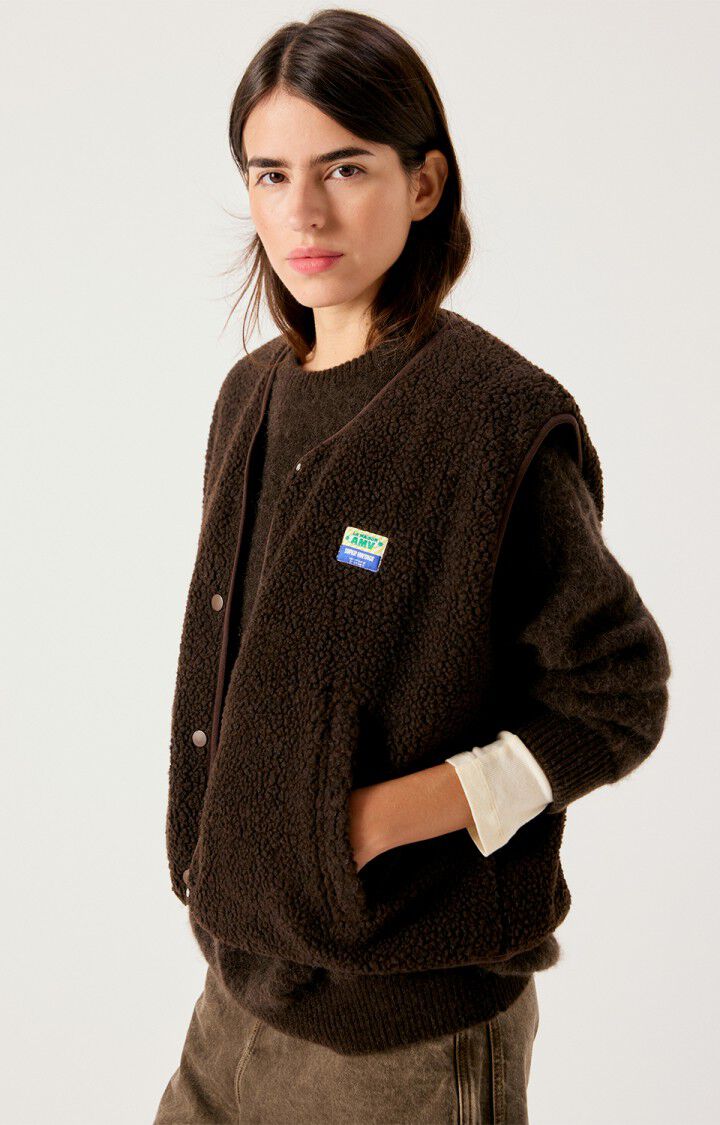 American Vintage - Hoktown Vest – Chestnut Tree Melange - Billede 2