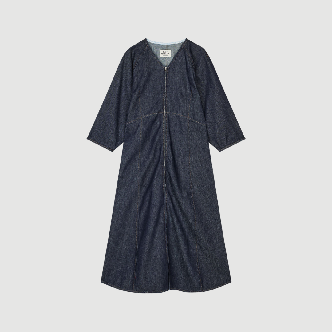 Mads Nørgaard - Cosy Denim Gudrun Dress - Rinse