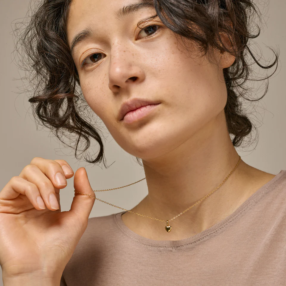 ENAMEL - Amore Halskæde - Guld - Billede 2