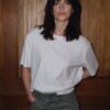 IVY - Elly Oversized Tee - White - Billede 2