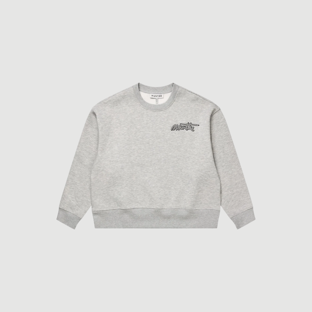 Munthe - Veptun Sweat - Light Grey