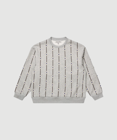 Munthe - Vesicle Sweat - Light Grey