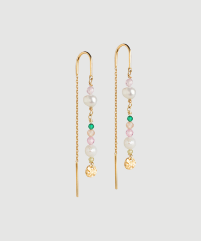 ENAMEL – Sofia Øreringe – Light pink