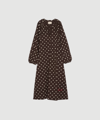 Sissel Edelbo – Lara Dress – Brown Dot