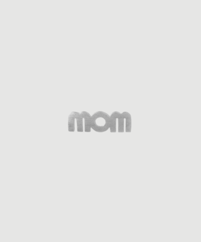 Stine A – Wow Mom Earring - Silver