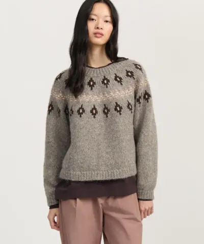 Alternative view of Aiayu - Wyn sweater – llama wool