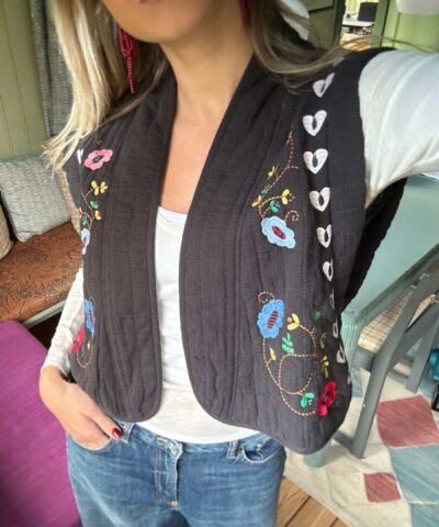 Alternative view of Sissel Edelbo - Samira Vest – Almost Black