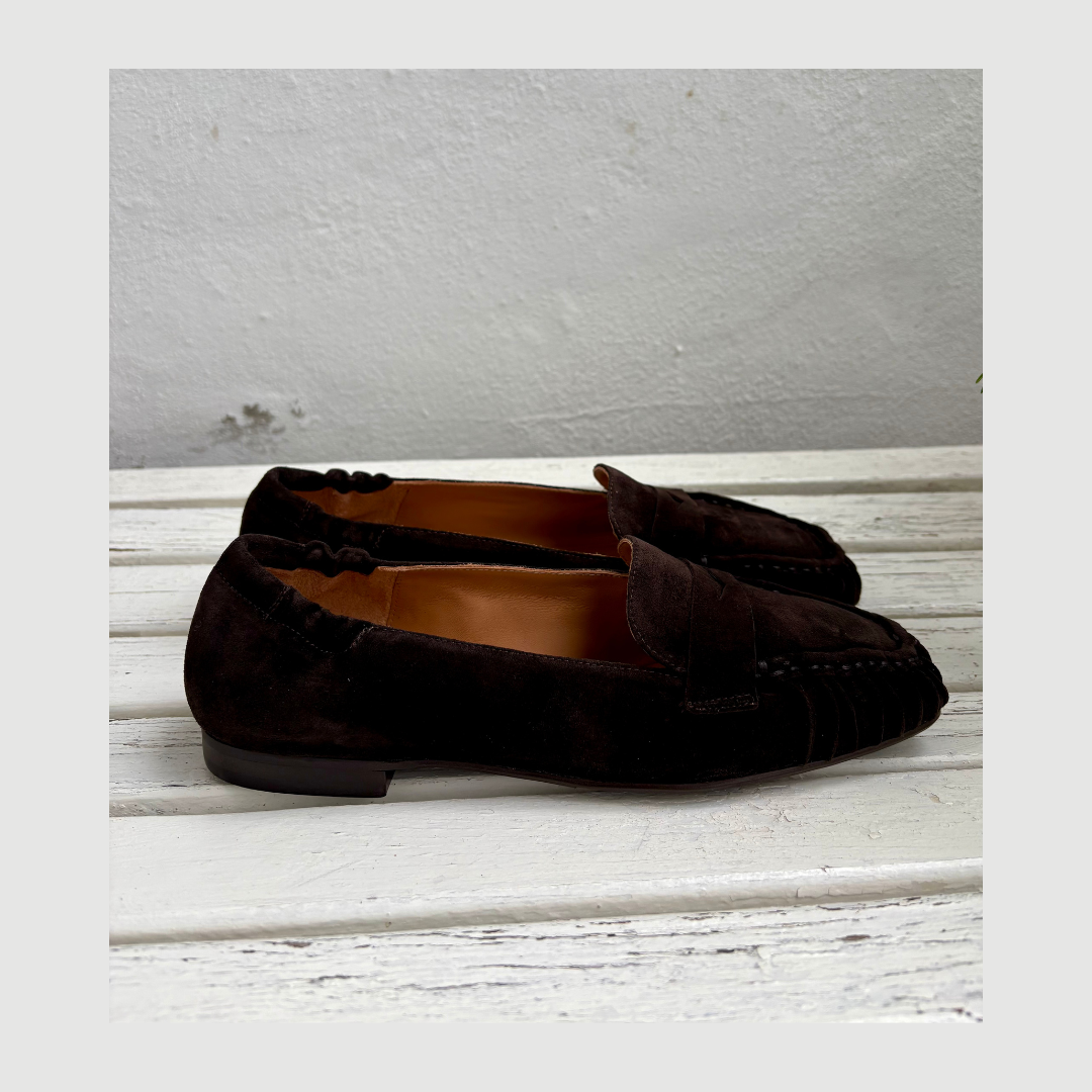 Billi Bi - Loafer – Mørk Brun