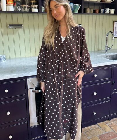 Alternative view of Sissel Edelbo – Lara Dress – Brown Dot